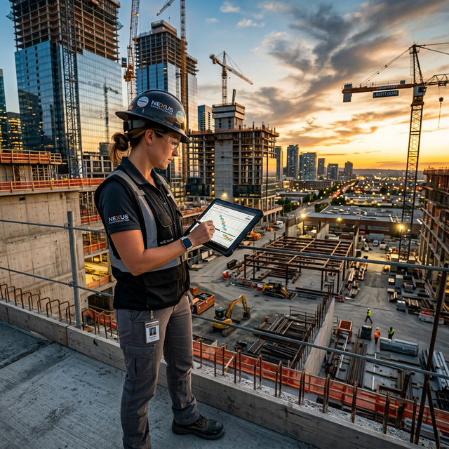 AfriWorks dashboards and contractor workflow views
